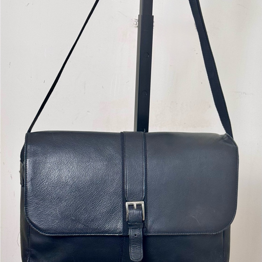 Leather Computer Bag/ Briefcase Large - image 4